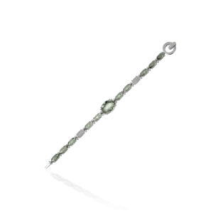 Эксклюзивный браслет TIAMO из золота, с аметистами и бриллиантами